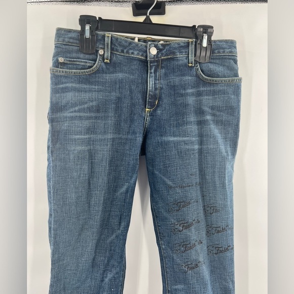 Paper Denim & Cloth 1988 graffiti blue jeans boredom size 30 - Picture 2 of 11